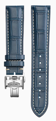 Longines Master Collection Blue Leather Strap