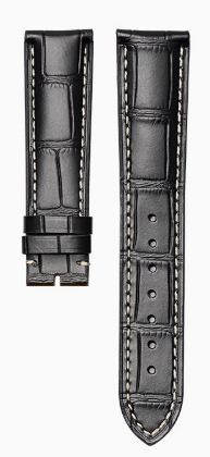 Longines Master Collection Black Leather Strap